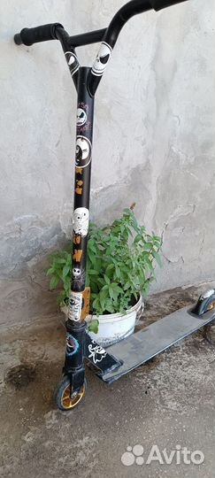 Самокат взрослый бу трюковой