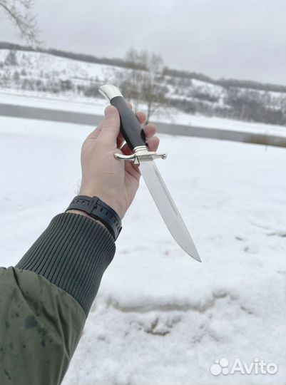 Нож ручной работы финка нквд