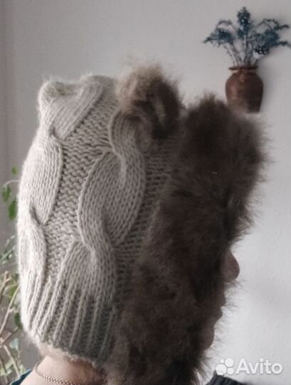 Шапка женская вязаная