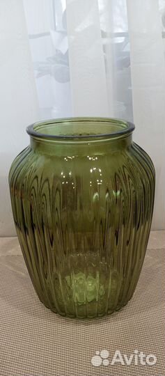 Ваза цветное стекло