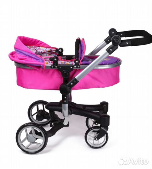 Коляска для кукол demi star 2 в 1