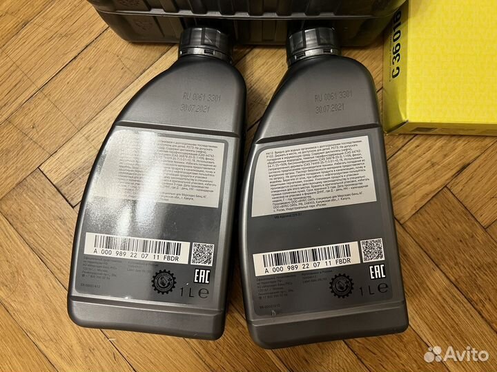 Фильтры то Mercedes GL 166