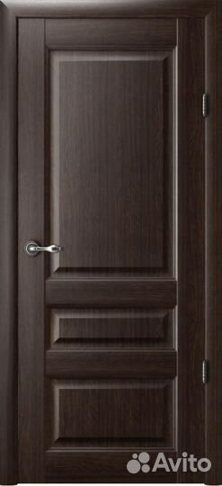 Межкомнатная дверь Эрмитаж 2, глухая, орех 700x200