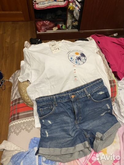 Шорты и фуболка 52-54