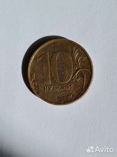 Монета с заводским браком