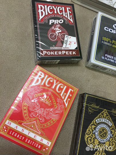 Эксклюзивные игральные Покерные Карты Оригинал