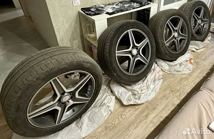 Колеса на Mercedes R19 w164 ml
