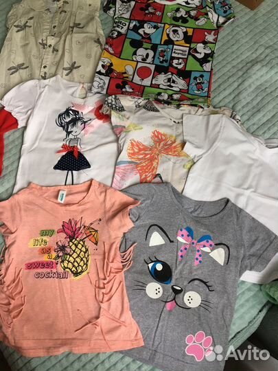 Пакет вещей на девочку 98 104