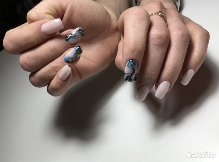 Маникюр гель лак