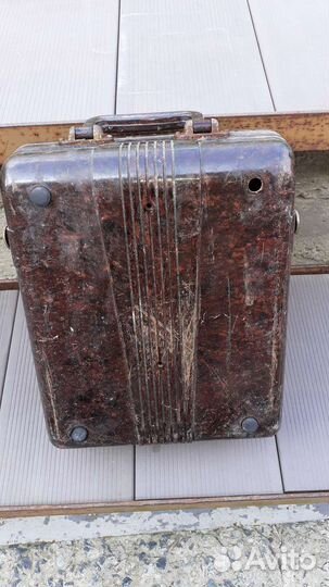 Карболитовый ящик от эл.патефона эльфа СССР