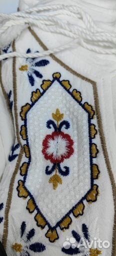 Народное платье с вышивкой