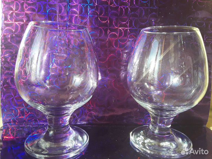 Бокалы для коньяка 2 вида