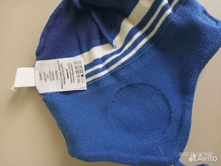 Шапка для мальчика на весну-осень, 52