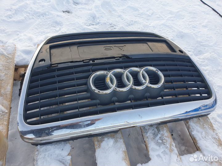 Решетка радиатора Audi A6 C6 4F Ауди А6 Ц6 4Ф