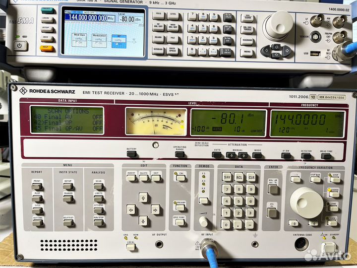 EMI Тестовый приемник Rohde & Schwarz esvs10