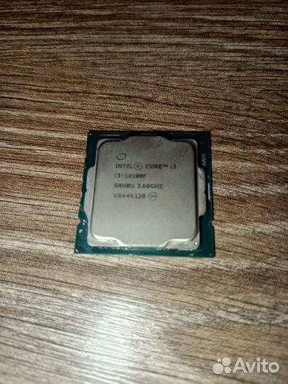 Процессор intel core i3 10100f