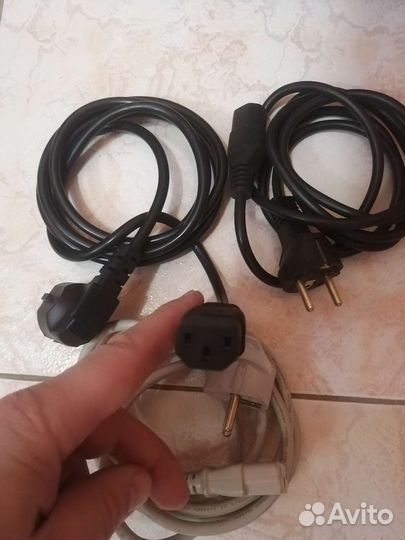 Кабель питания 220-230V пк,монитор, Asic и т. д