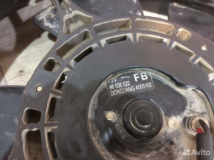 Диффузор радиатора Chevrolet Aveo T250