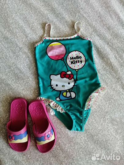 Купальник 104, сланцы