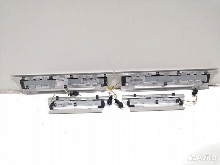 Комплект накладок на пороги(внутренние) Land Rover