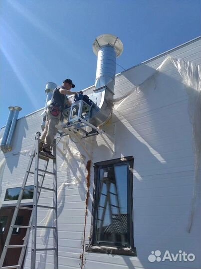 Монтаж вентиляции и кондиционирования