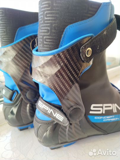 Лыжные ботинки коньковые spine 43