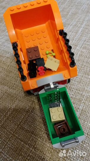 Lego city мусоровоз