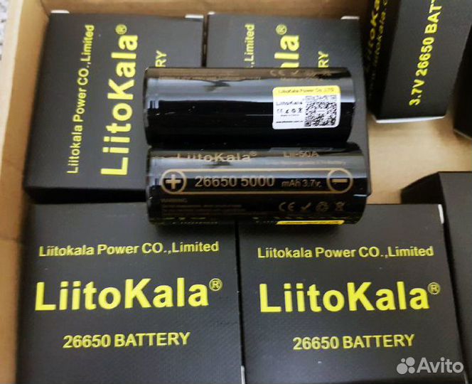LiitoKala 26650, 5000mAh
