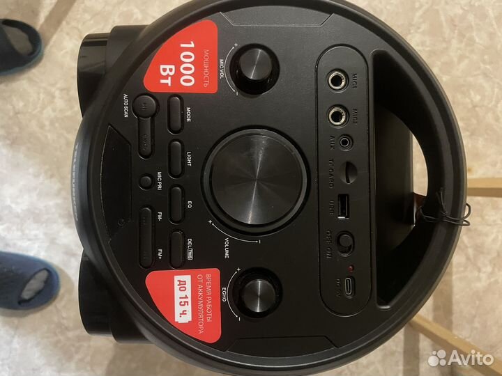 Аудиосистема на аккумуляторе