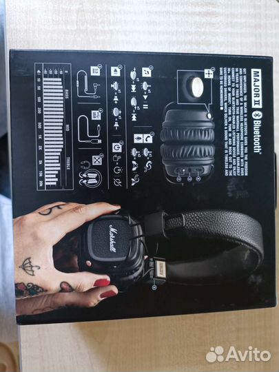 Наушники Marshall major 2 bluetooth