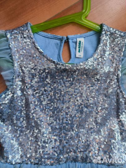 Новогоднее платье для девочки 128 Acoola