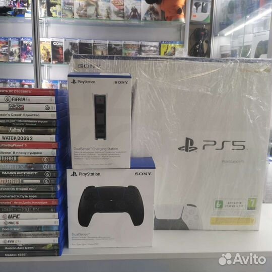 Sony PlayStation 5 Ps5 диск 3я ревизия новая рст
