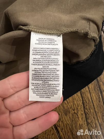 Худи polo ralph lauren хаки оригинал