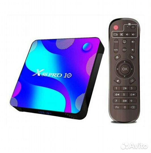 Smart tv приставка Android hk1rbox 4-64 гб