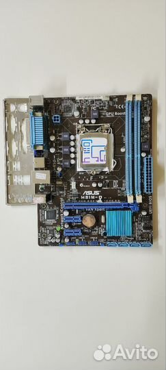 Материнская плата LGA1155 asus H61M-D