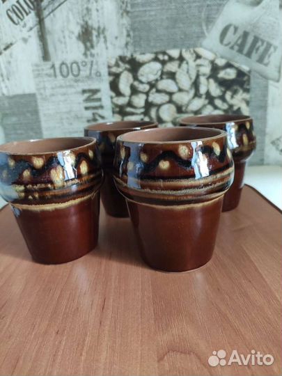 Стакан глиняный