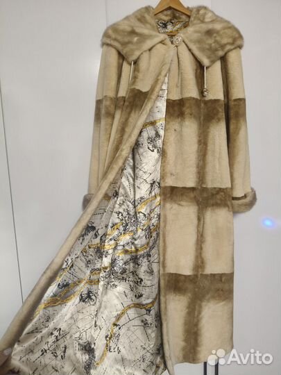 Шуба бобёр+норковая