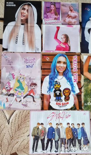 Постеры из журналов: Genshin Impact, к-поп и др