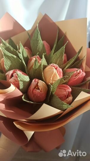 Сладкий букет из конфет