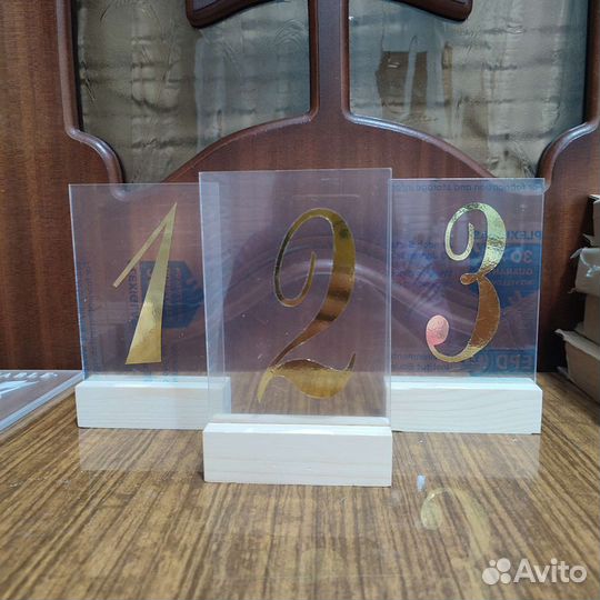 Номерки на столы на свадьбу