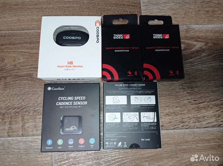 Датчик скорости/каденса ANT+ BLE