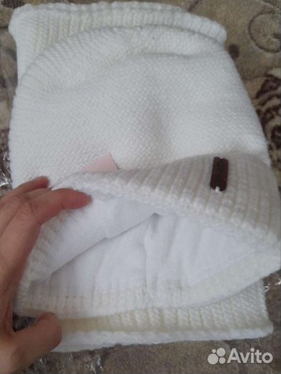 Шапка и снуд женские новые