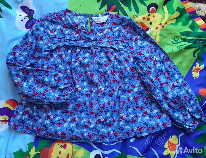 Рубашка для девочки 2-4 года