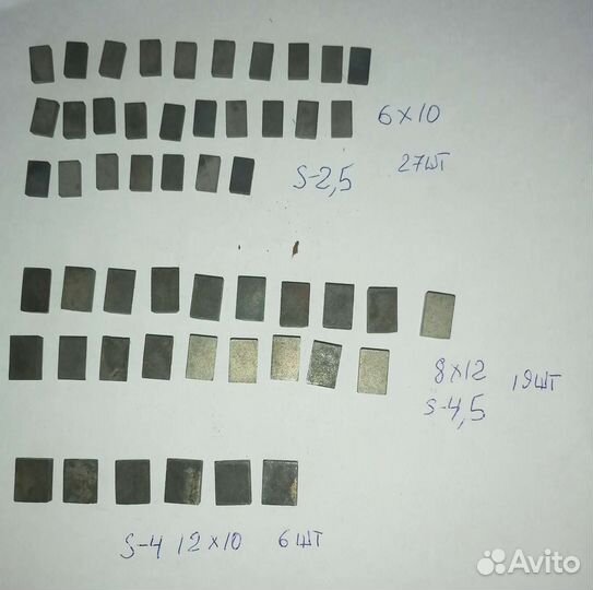 Твердосплавные пластины СССР