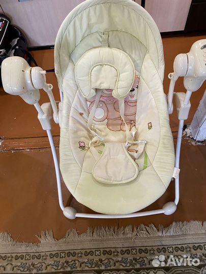 Детские электронные качели для новорожденных