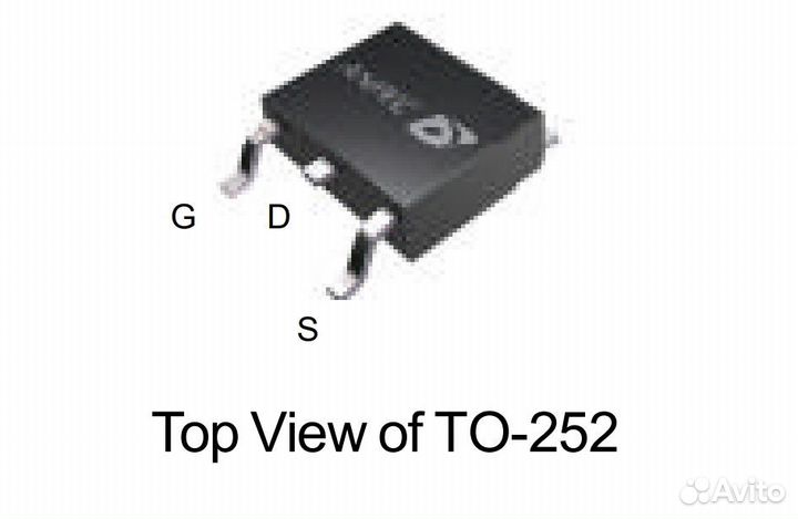 Микросхема APM4015P P-Channel MOSFET 40V 45A TO252