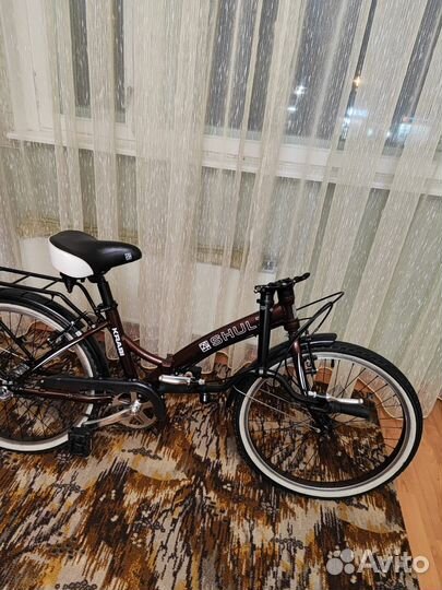 Shulz Krabi 24 планетарка складной велосипед