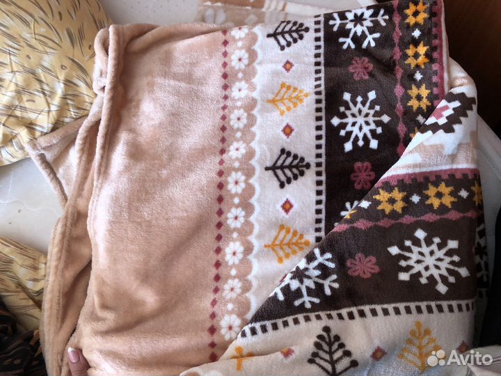 Плед велсофт новый