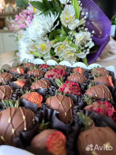 Клубника в бельгийском шоколаде