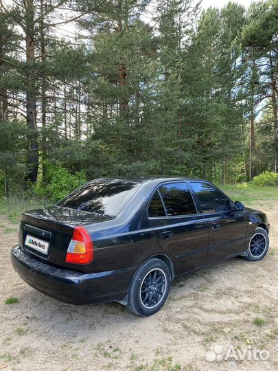 Hyundai Accent 1.5 МТ, 2006, 190 546 км
